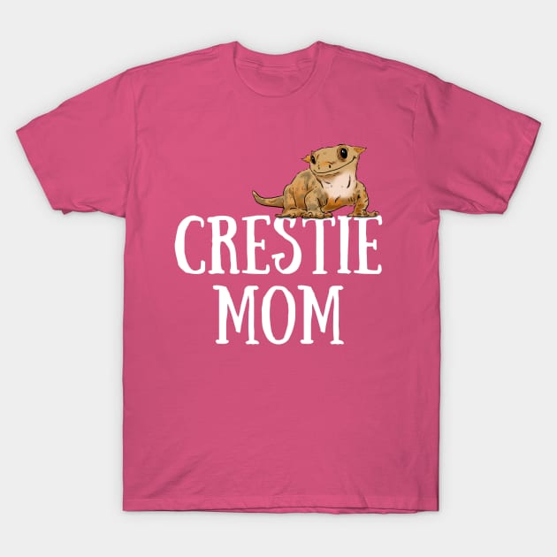 Crested Gecko Mom, Crestie Mom, Gecko Lover T-Shirt by sockdogs